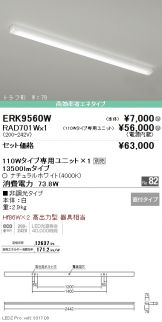 ERK9560W-RAD70<br>
1W