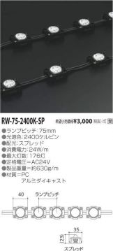RW-75-2400K-SP