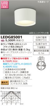 LEDG85001