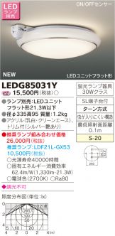 LEDG85031Y