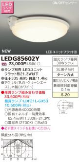 LEDG85602Y