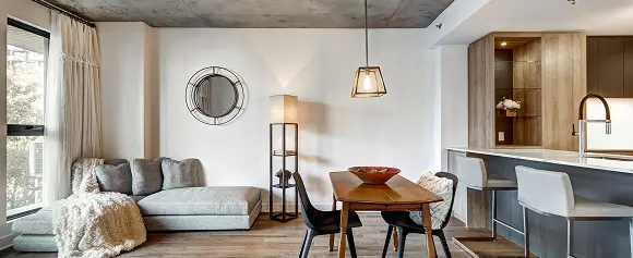 照明を活かしたモデルルーム