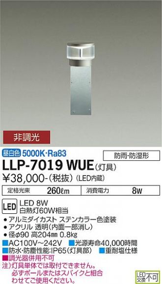 LLP-7019WUE