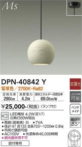 DPN-40842Y