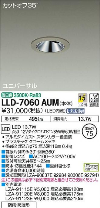 LLD-7060AUM