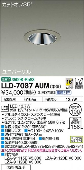 LLD-7087AUM