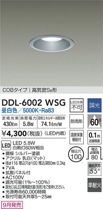 DDL-6002WSG