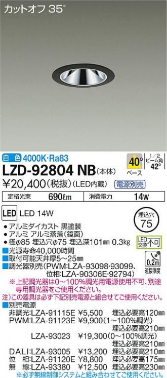 LZD-92804NB