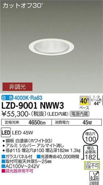 LZD-9001NWW3