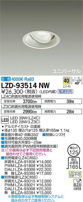 LZD-93514NW