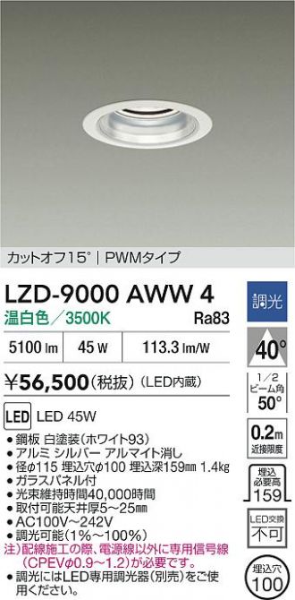 LZD-9000AWW4