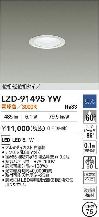 LZD-91495YW