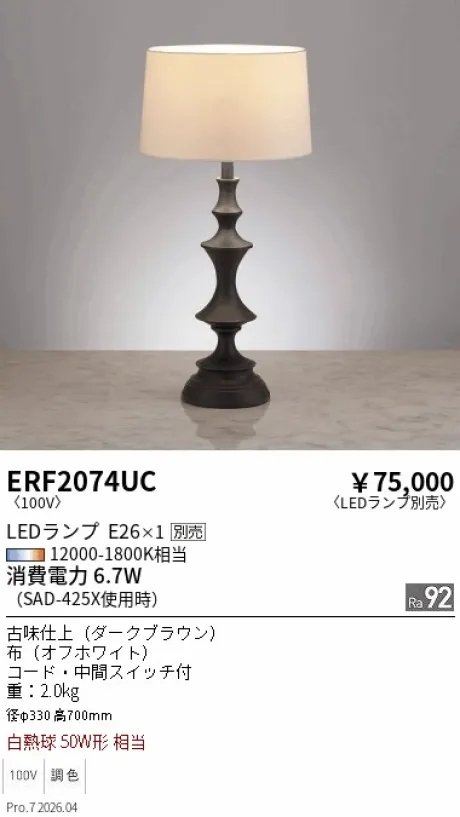 ERF2074UC