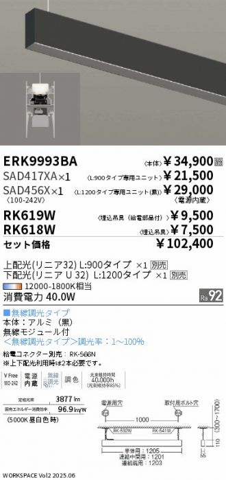 ERK9993BA-SAD417XA-SAD456X-RK619W-RK618W