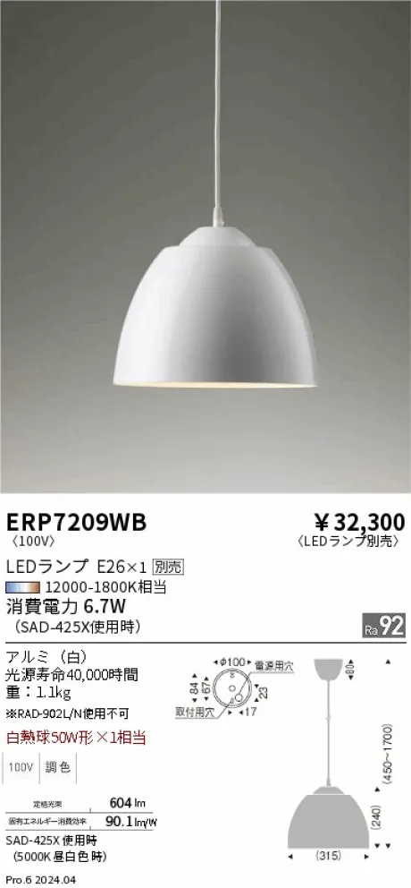 ERP7209WB