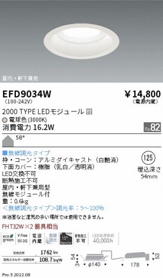 EFD9034W
