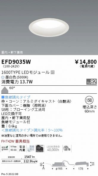 EFD9035W
