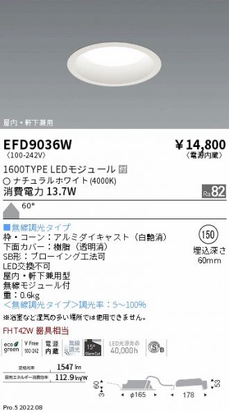 EFD9036W