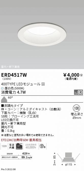 ERD4517W