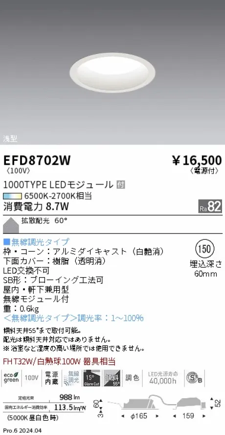 EFD8702W