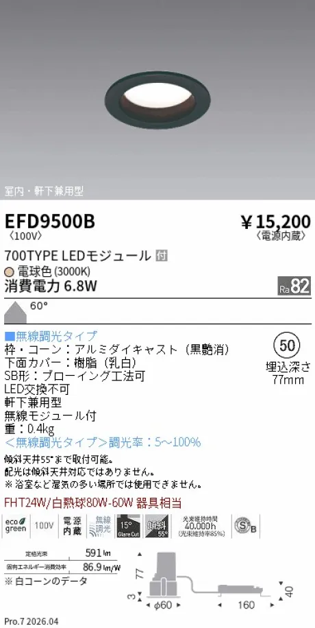 EFD9500B