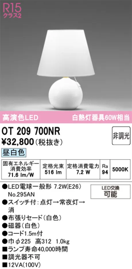 OT209700NR