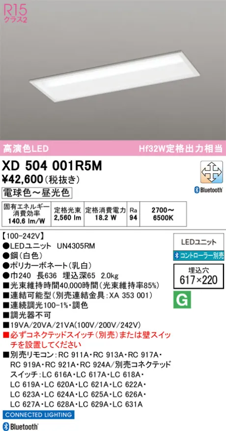 XD504001R5M