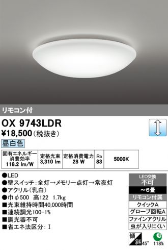 OX9743LDR