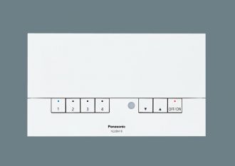 壁埋込型　ライトマネージャーFx　記憶式4回路(親器)