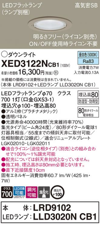 XED3122NCB1