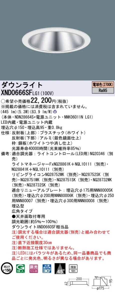 XND0666SFLG1