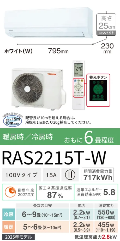 RAS2215T-W